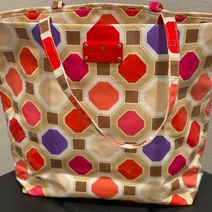 Kate Spade Colorful Large Shopper Tote